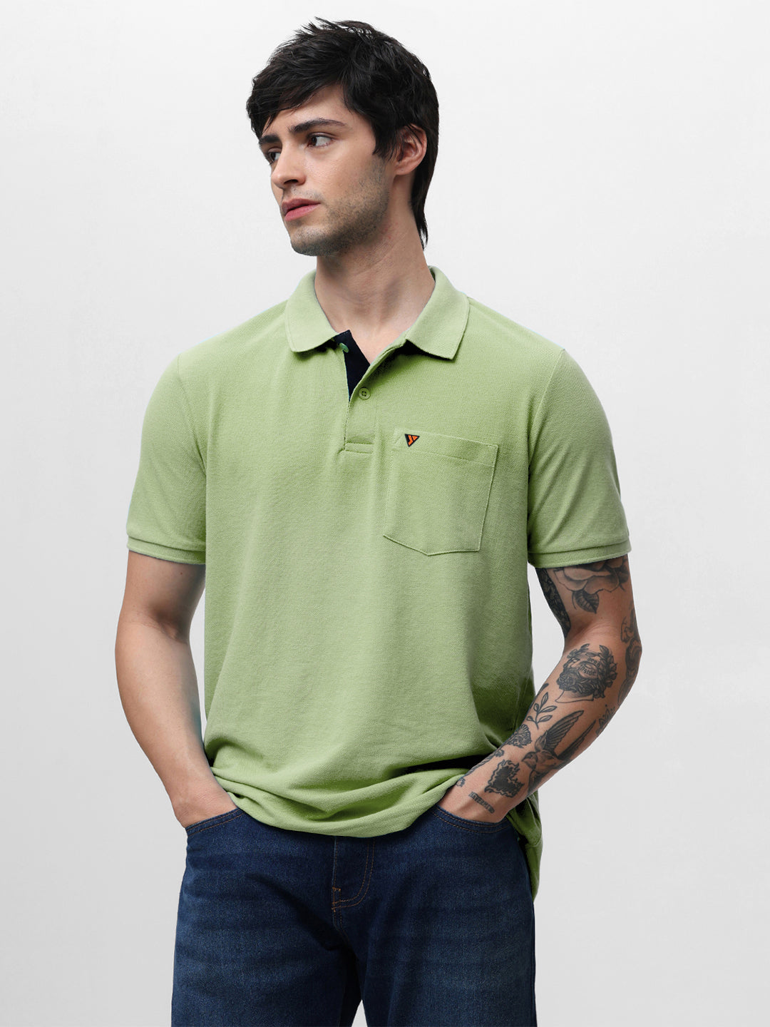 505 Cult Pista Melange Polo T-Shirt