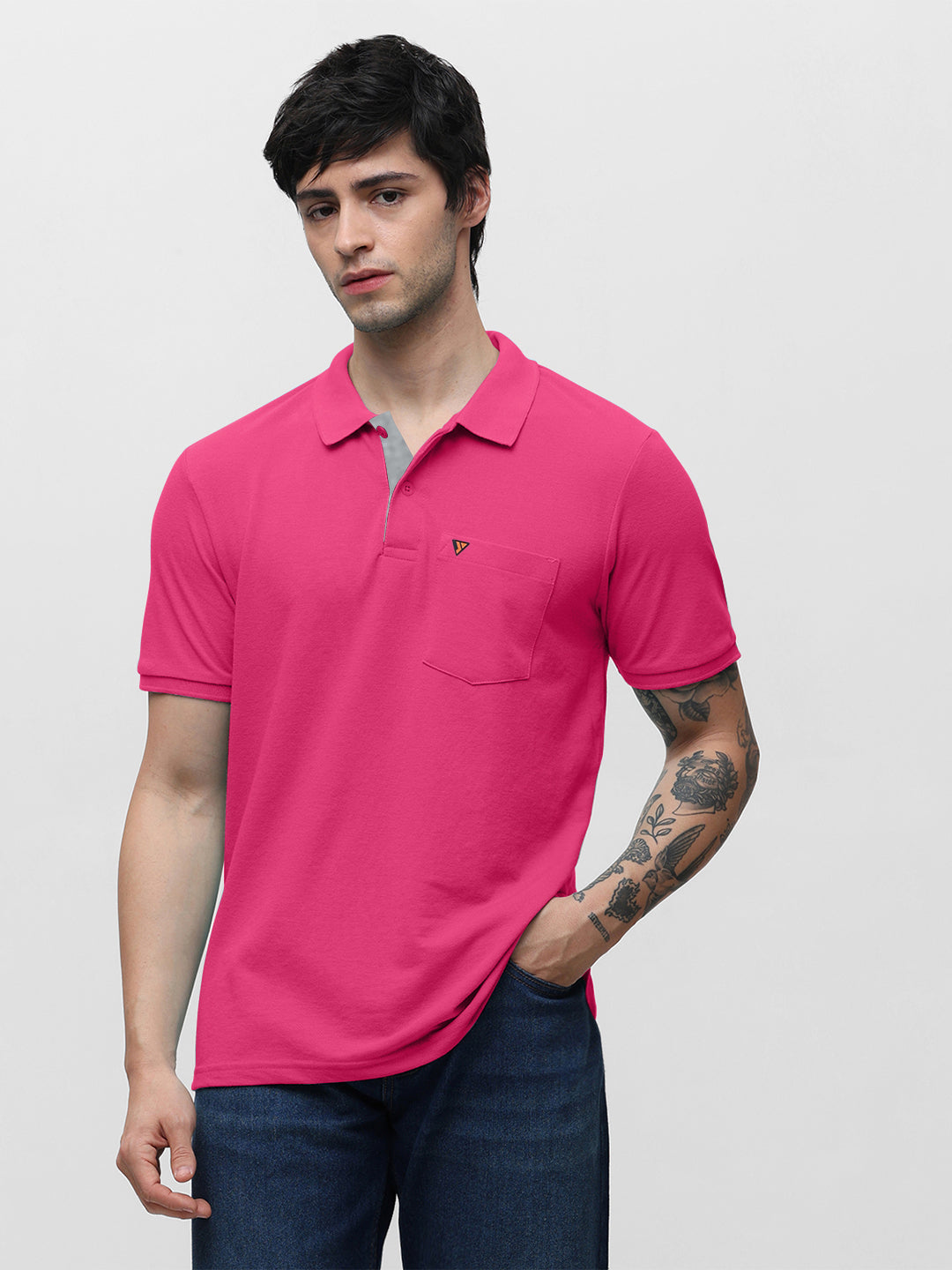 505 Cult Fuchsia Pink Polo T-Shirt