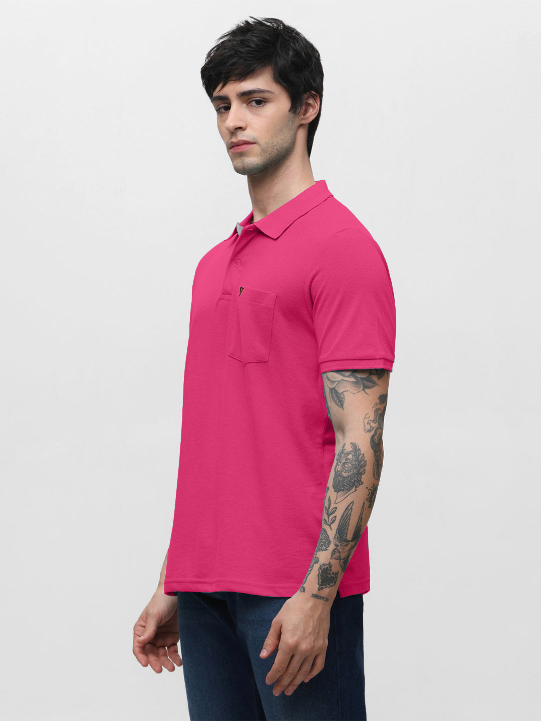 505 Cult Fuchsia Pink Polo T-Shirt