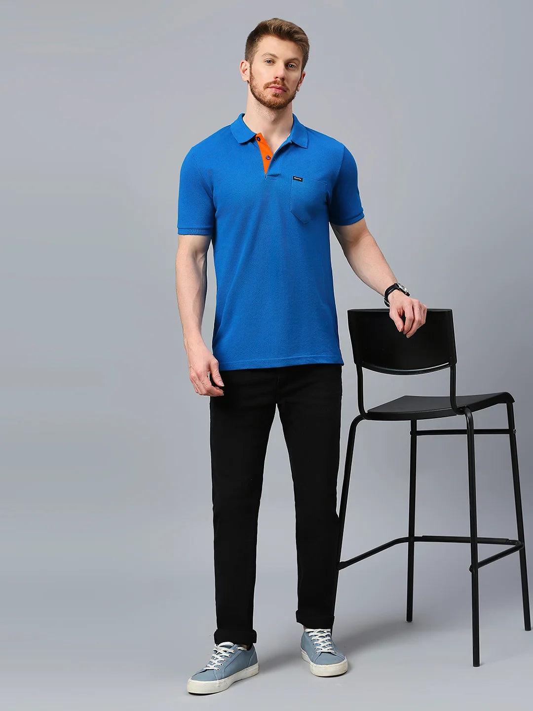 505 Cult Royal Blue Polo T-Shirt