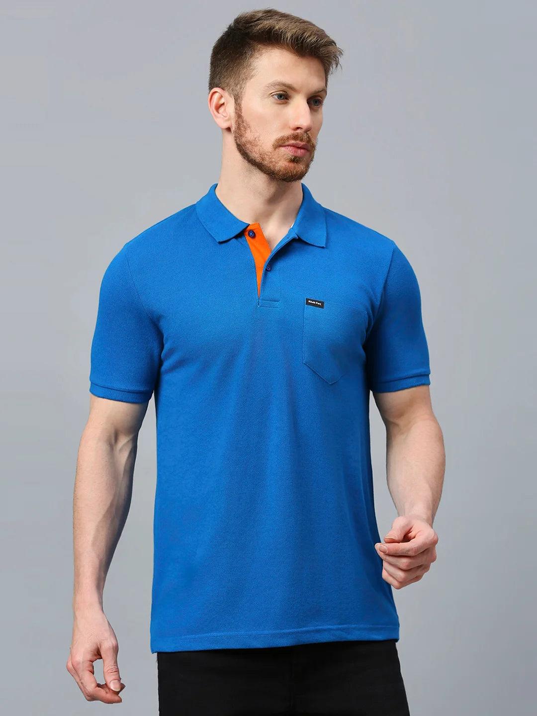 505 Cult Royal Blue Polo T-Shirt