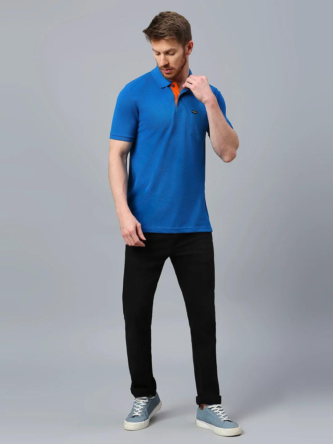 505 Cult Royal Blue Polo T-Shirt