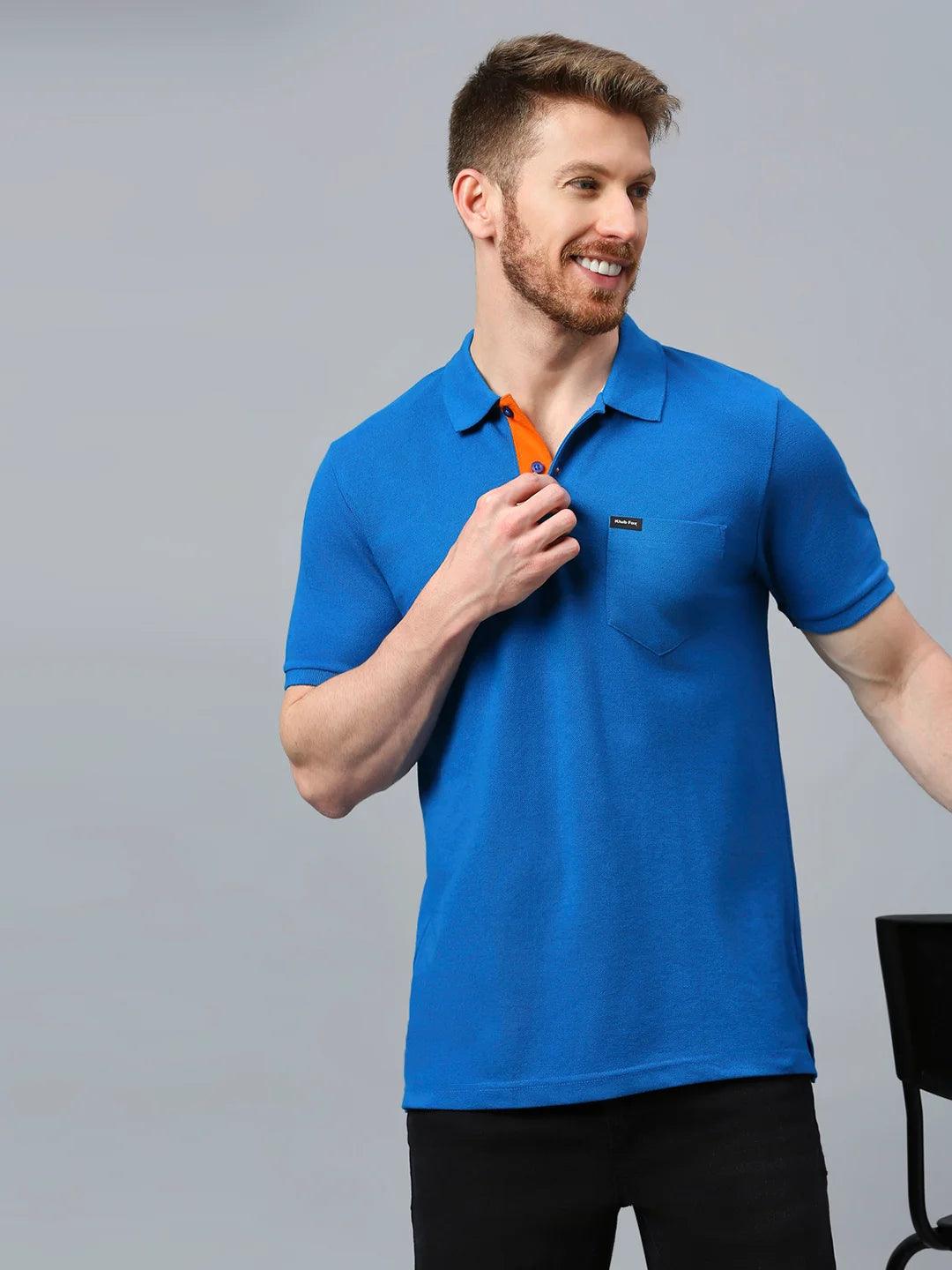 505 Cult Royal Blue Polo T-Shirt