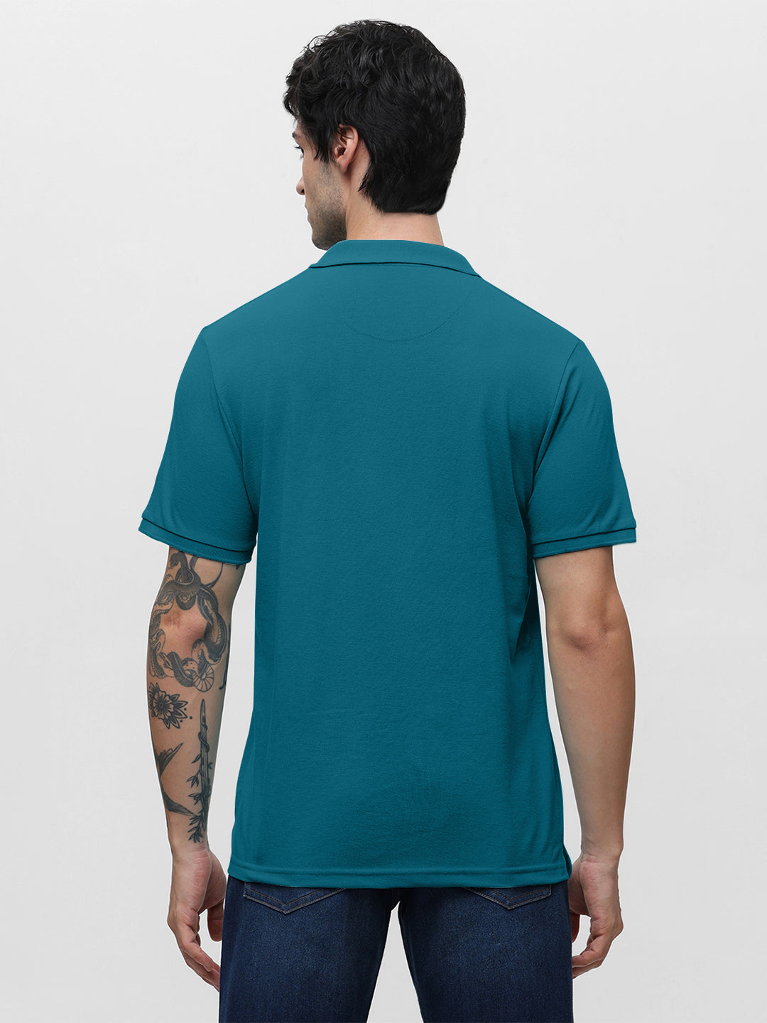 505 Cult Teal Blue Polo T-Shirt