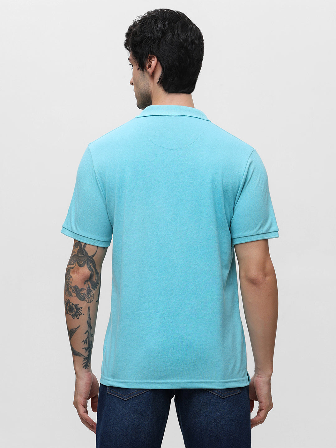 505 Cult Turquoise Blue Polo T-Shirt