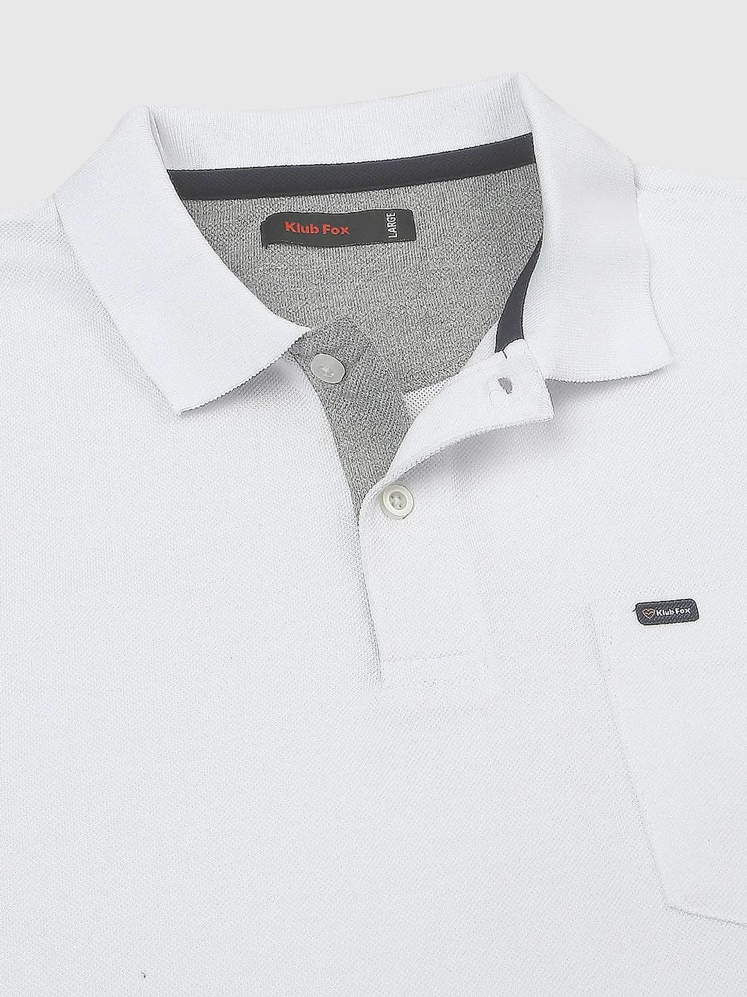 505 Cult White Polo T-Shirt