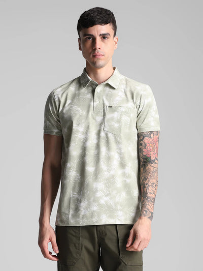 Pista Printed Polo T-Shirt