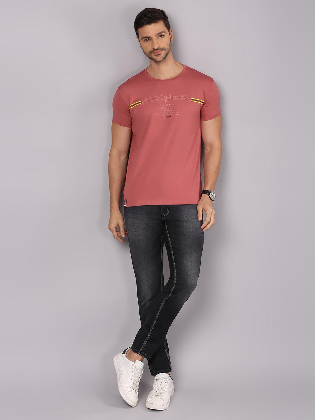 Street Hype Pastel Red Crew T-Shirt