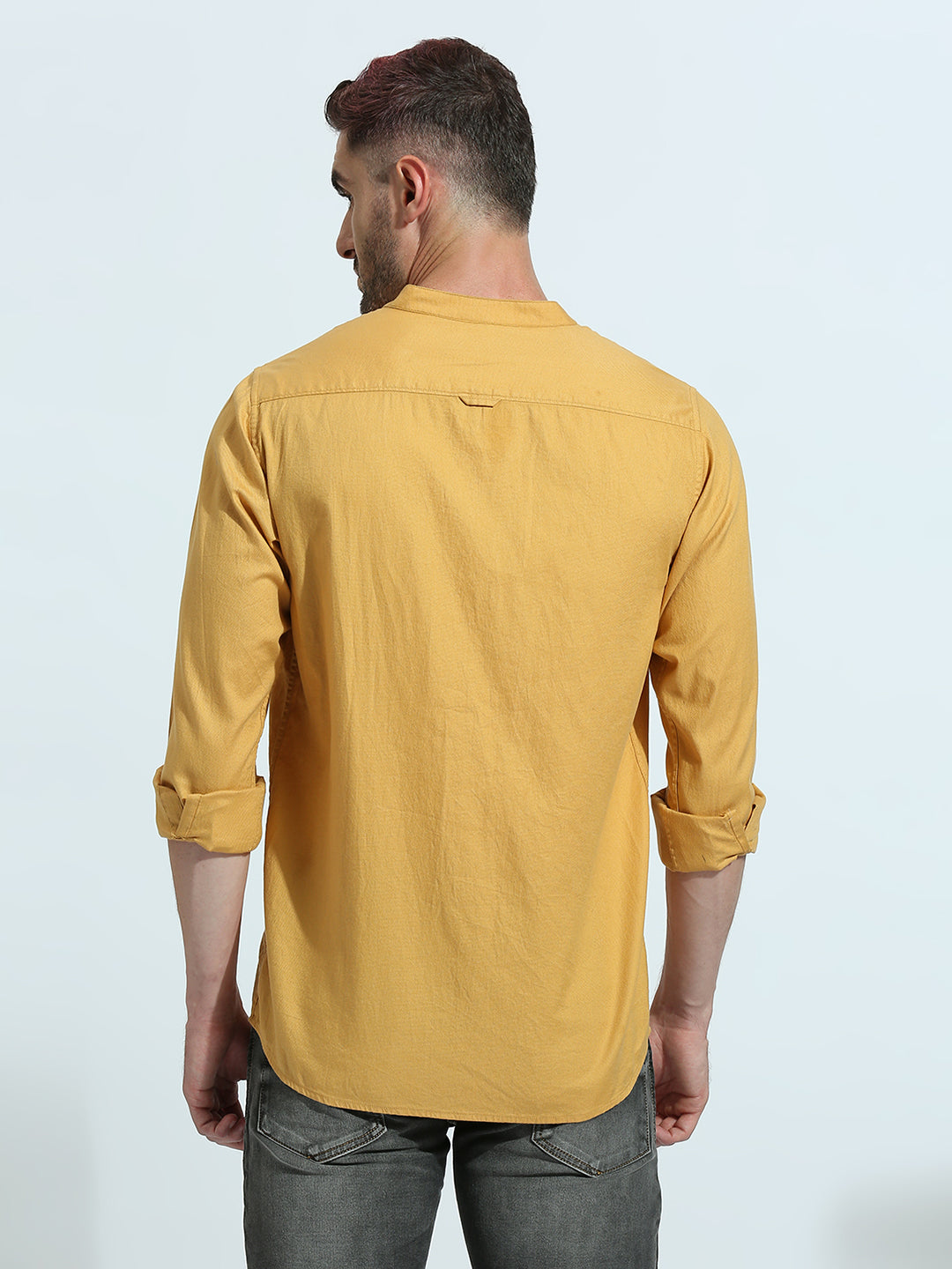 Mustard Plain Shirt