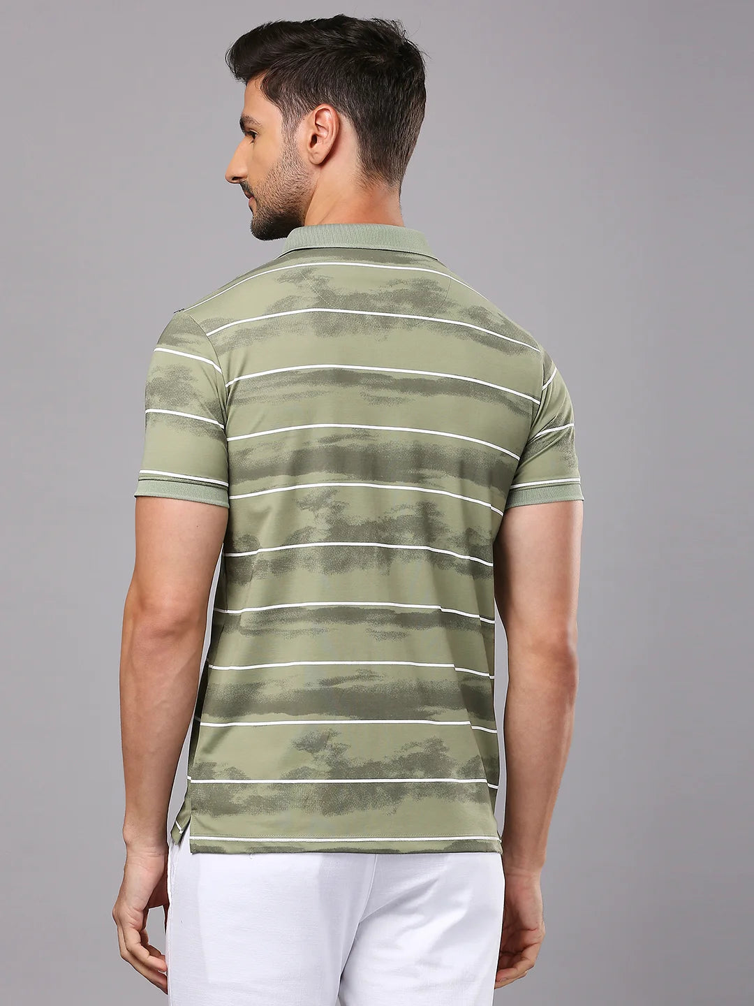 Pista Printed Polo Regular H/S T-Shirt