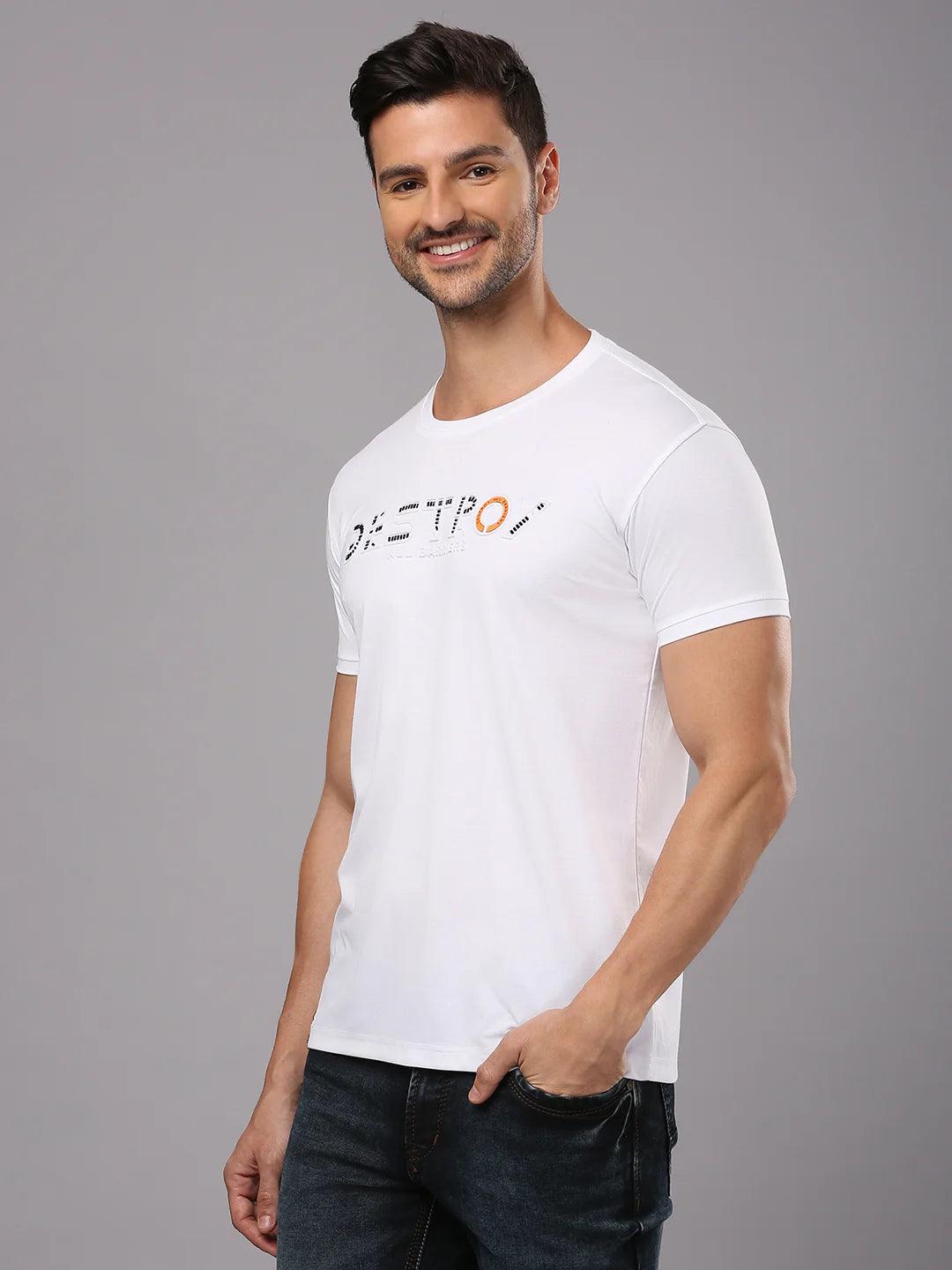 Street Hype White Crew T-Shirt
