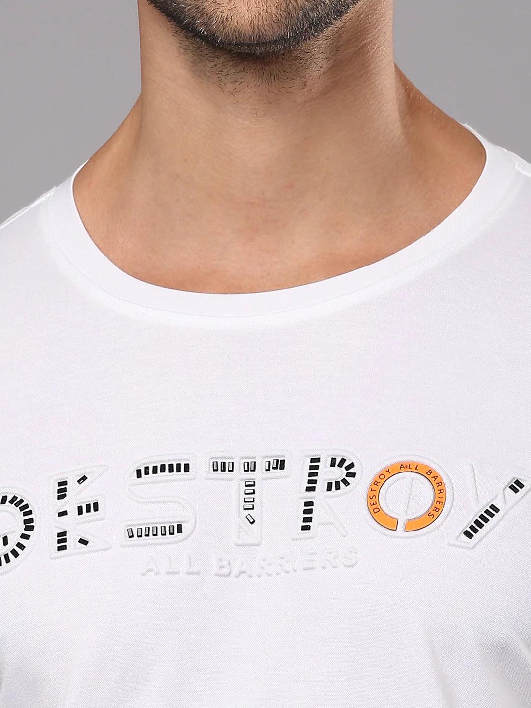 Street Hype White Crew T-Shirt
