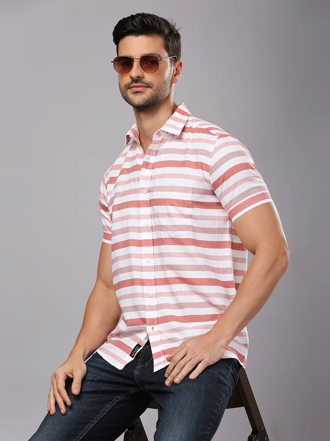 Red Striped Shirt