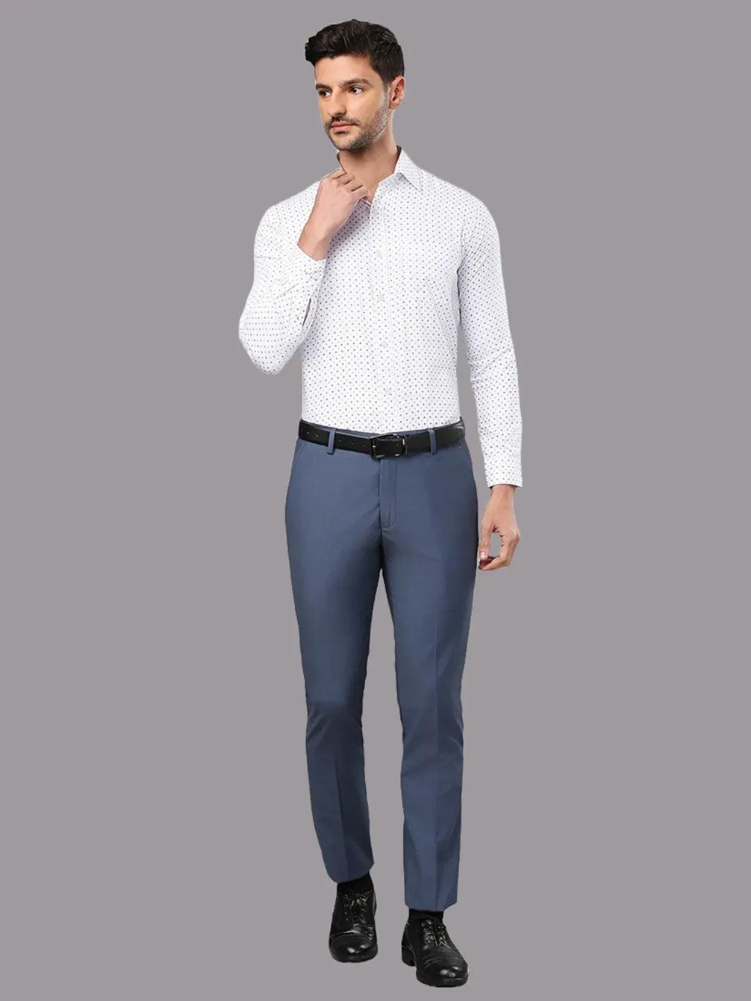 White Printed Shirt