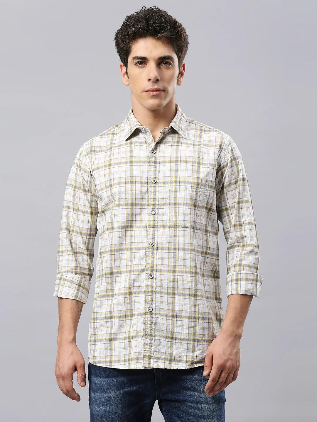 Grey Checkered Shirt