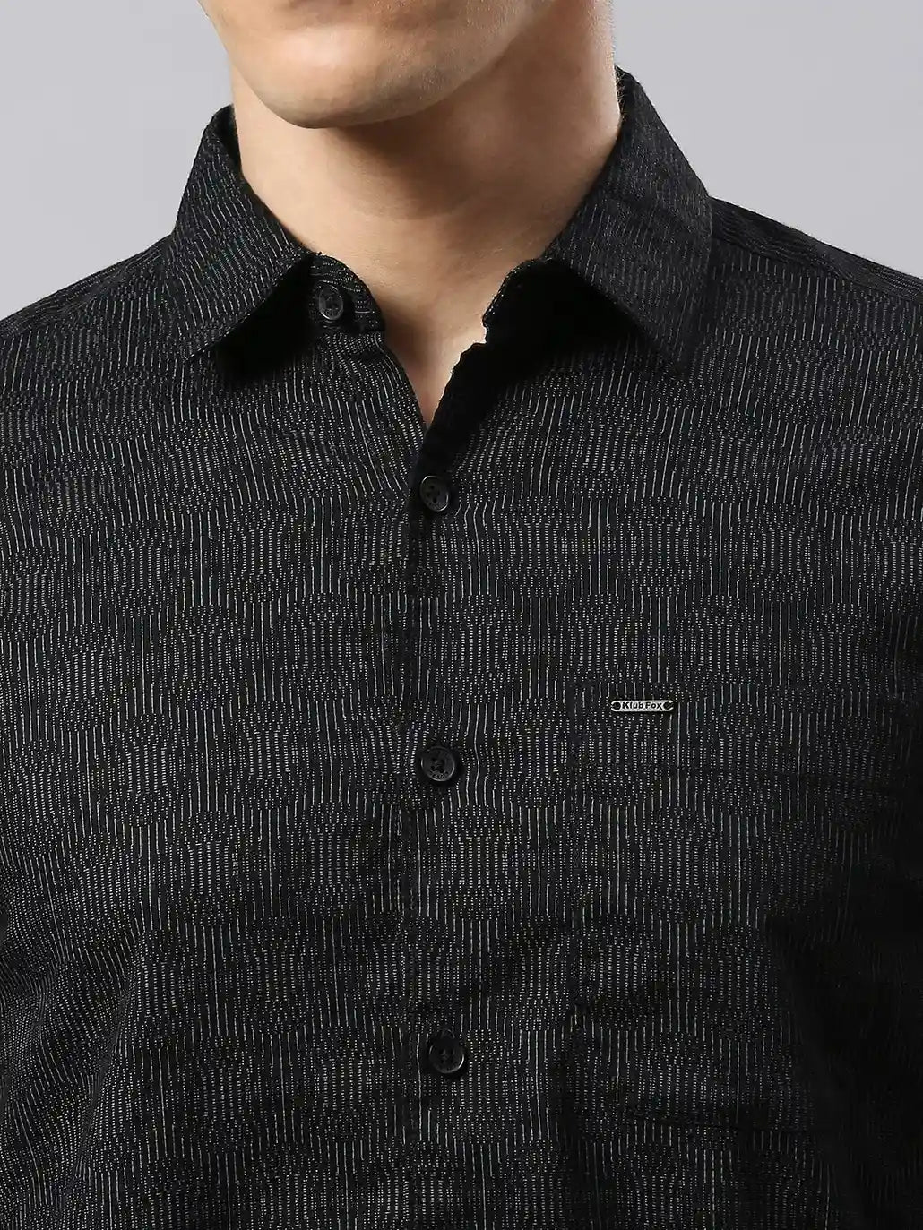 Black Printed Shirt