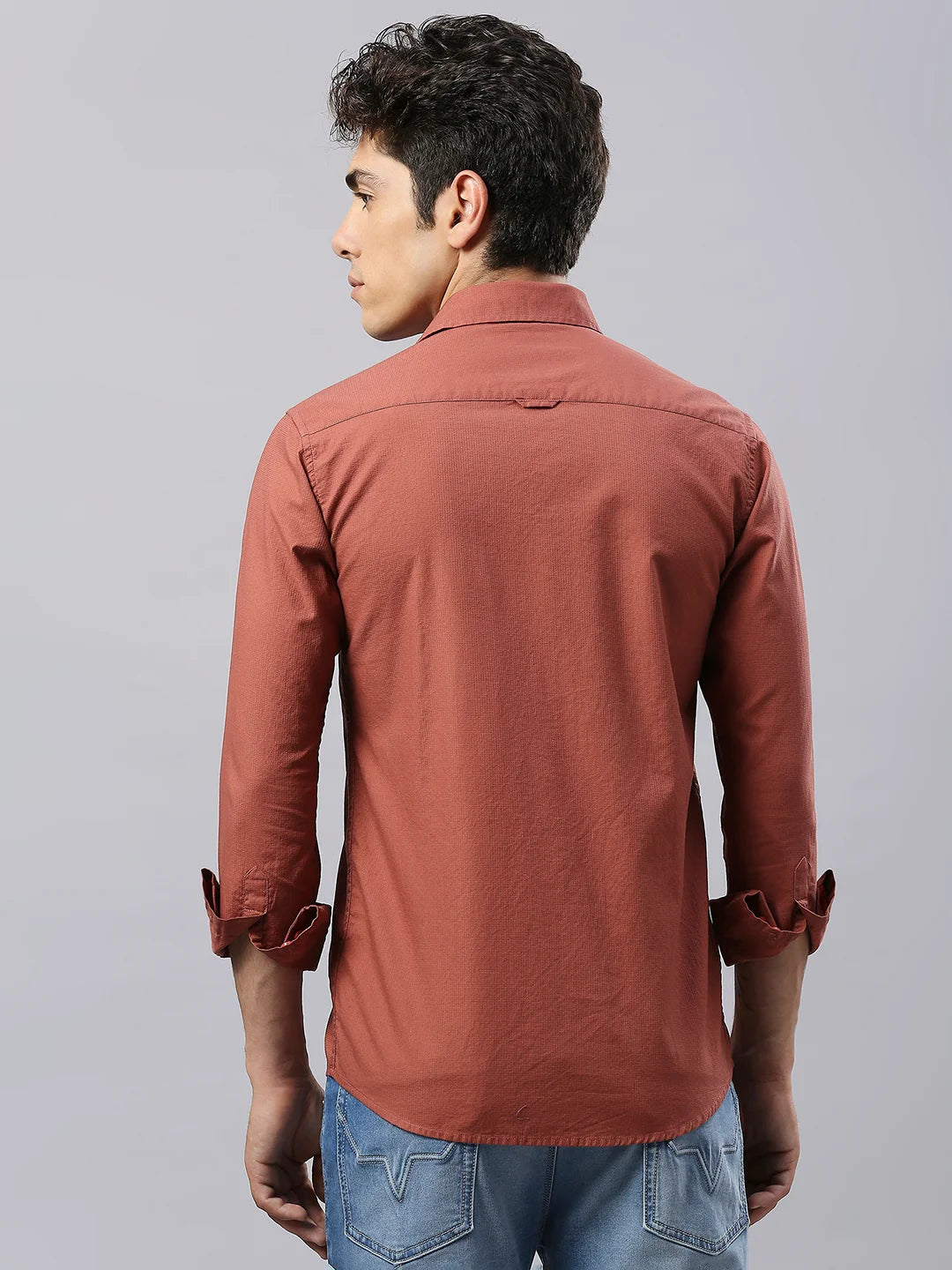 Rust Plain Shirt