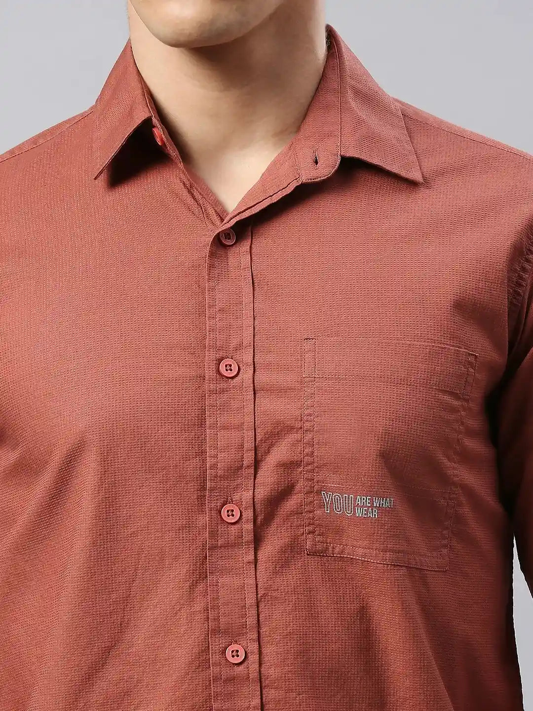 Rust Plain Shirt