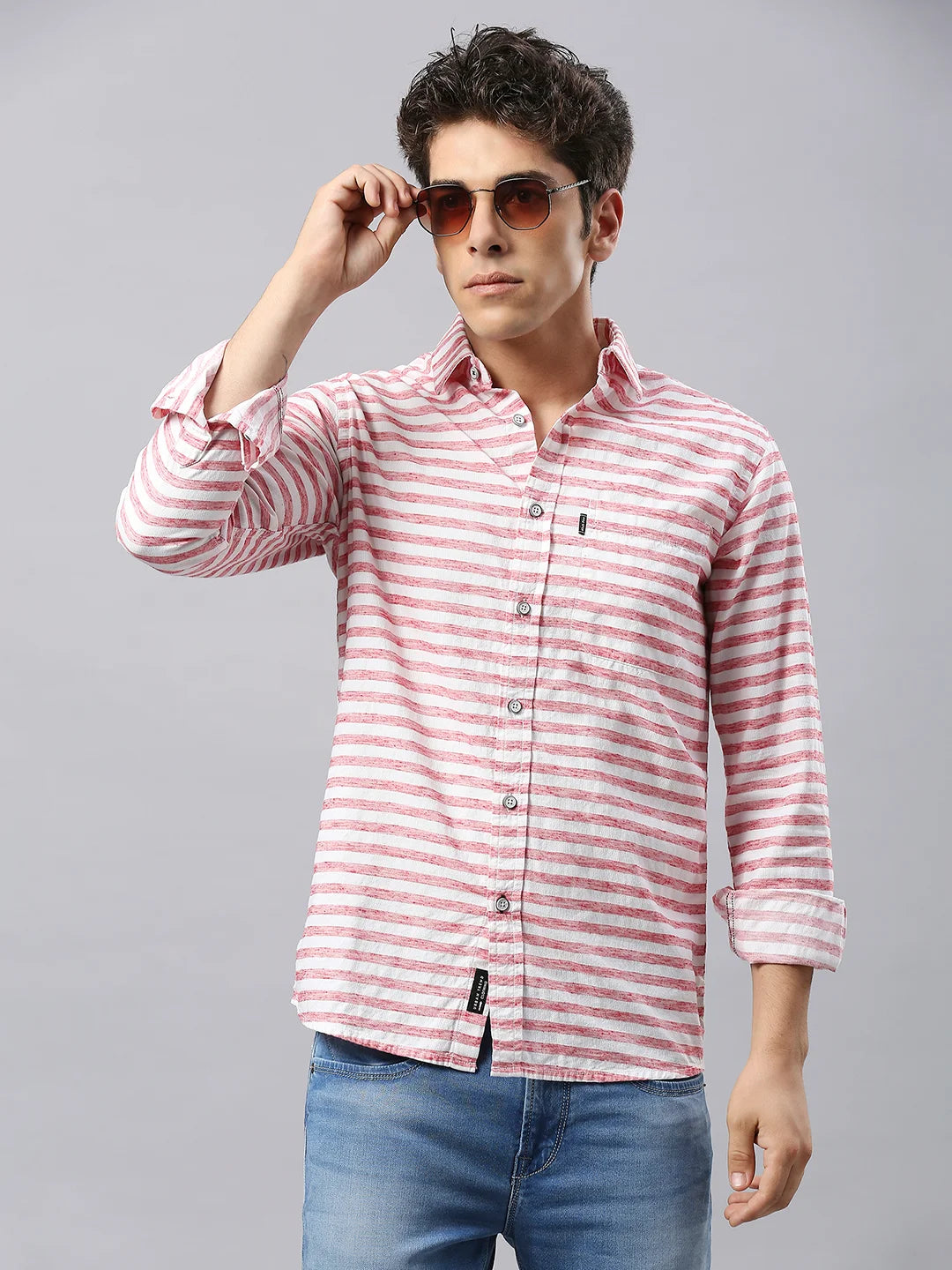 Red Striped Shirt