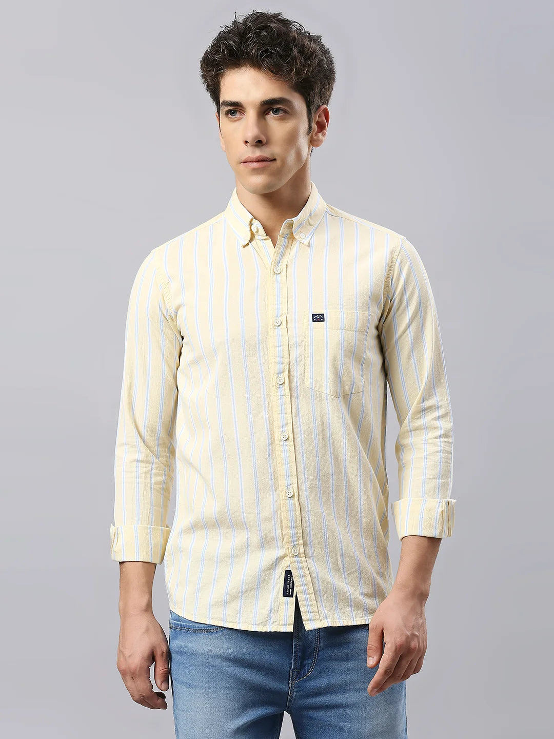 Yellow Striped Shirt