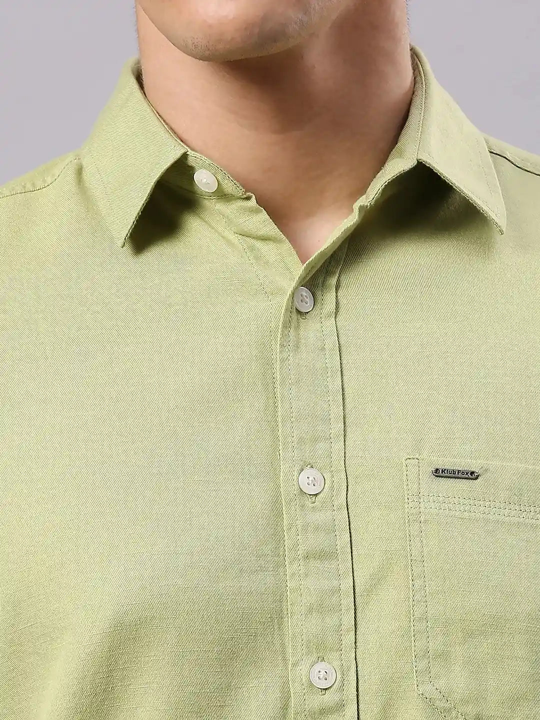 Green Plain Shirt