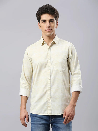 Yellow Printed Shirt