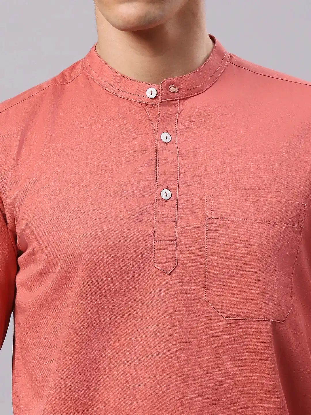 Pink Plain Shirt