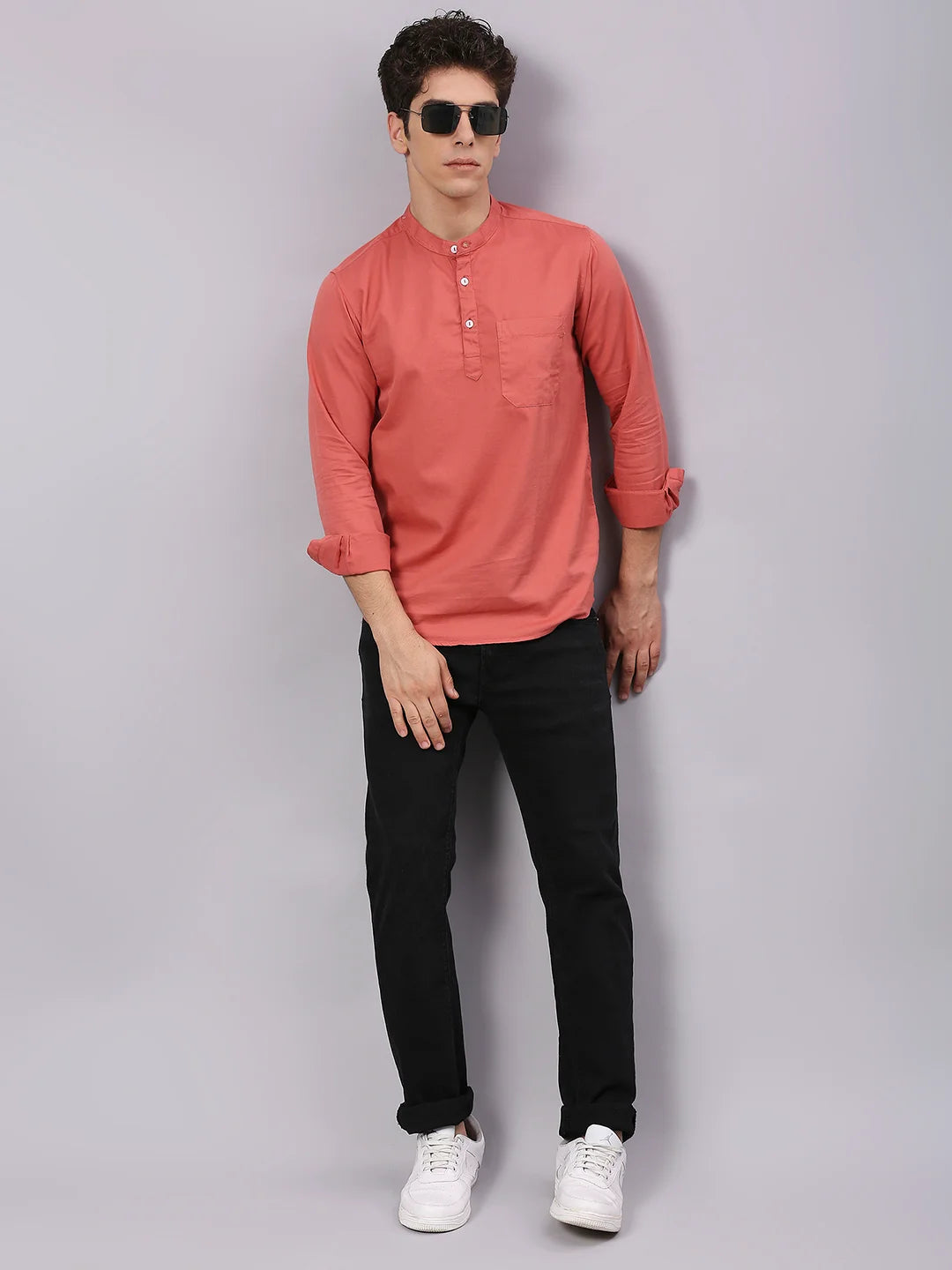 Pink Plain Shirt