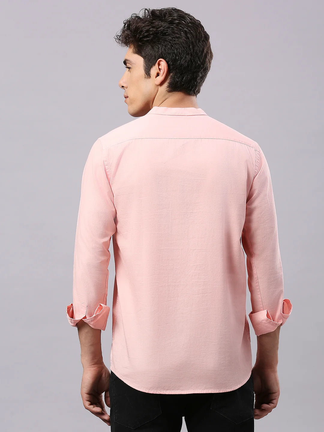 Peach Plain Shirt