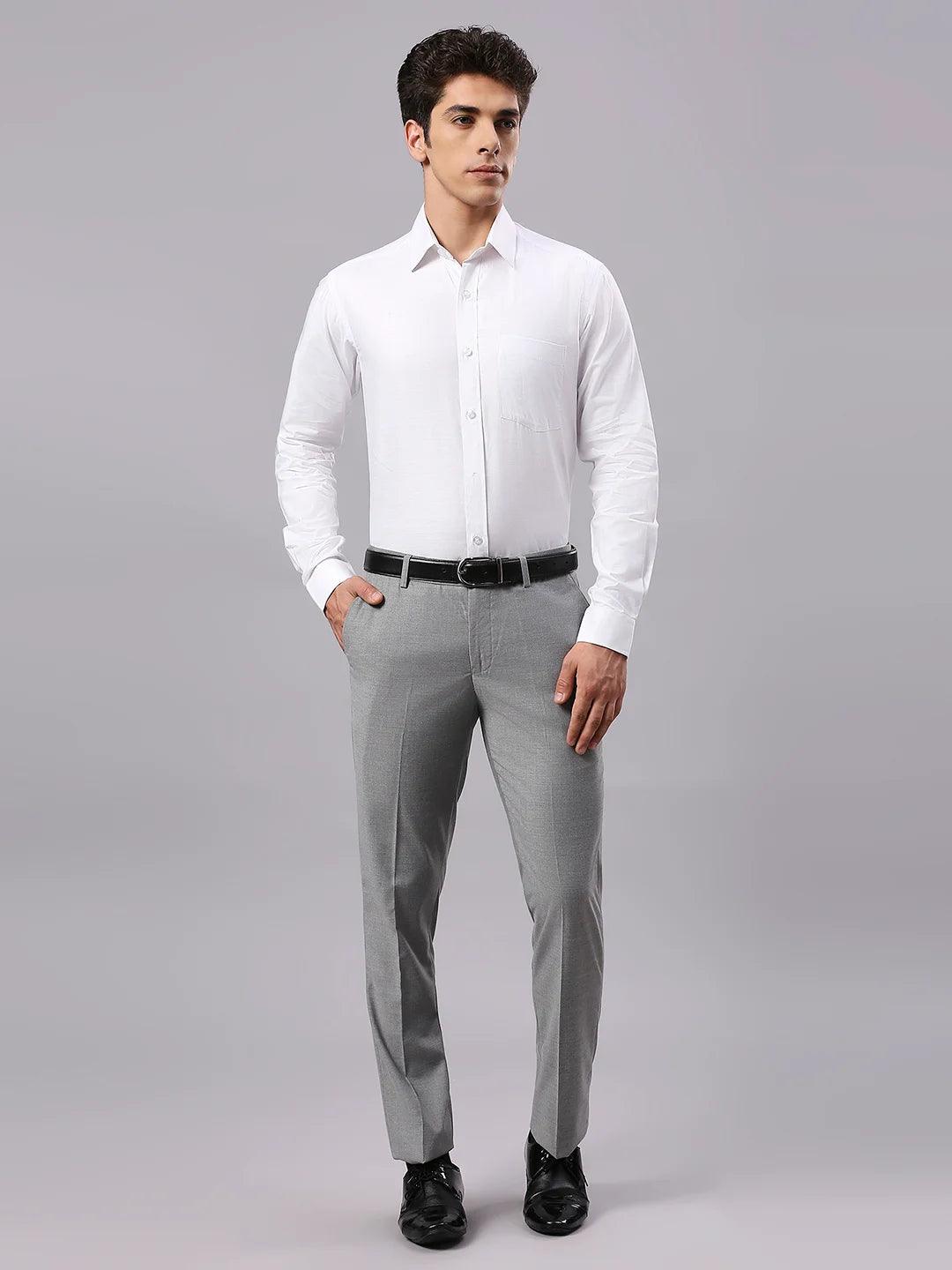 White Solid Shirt