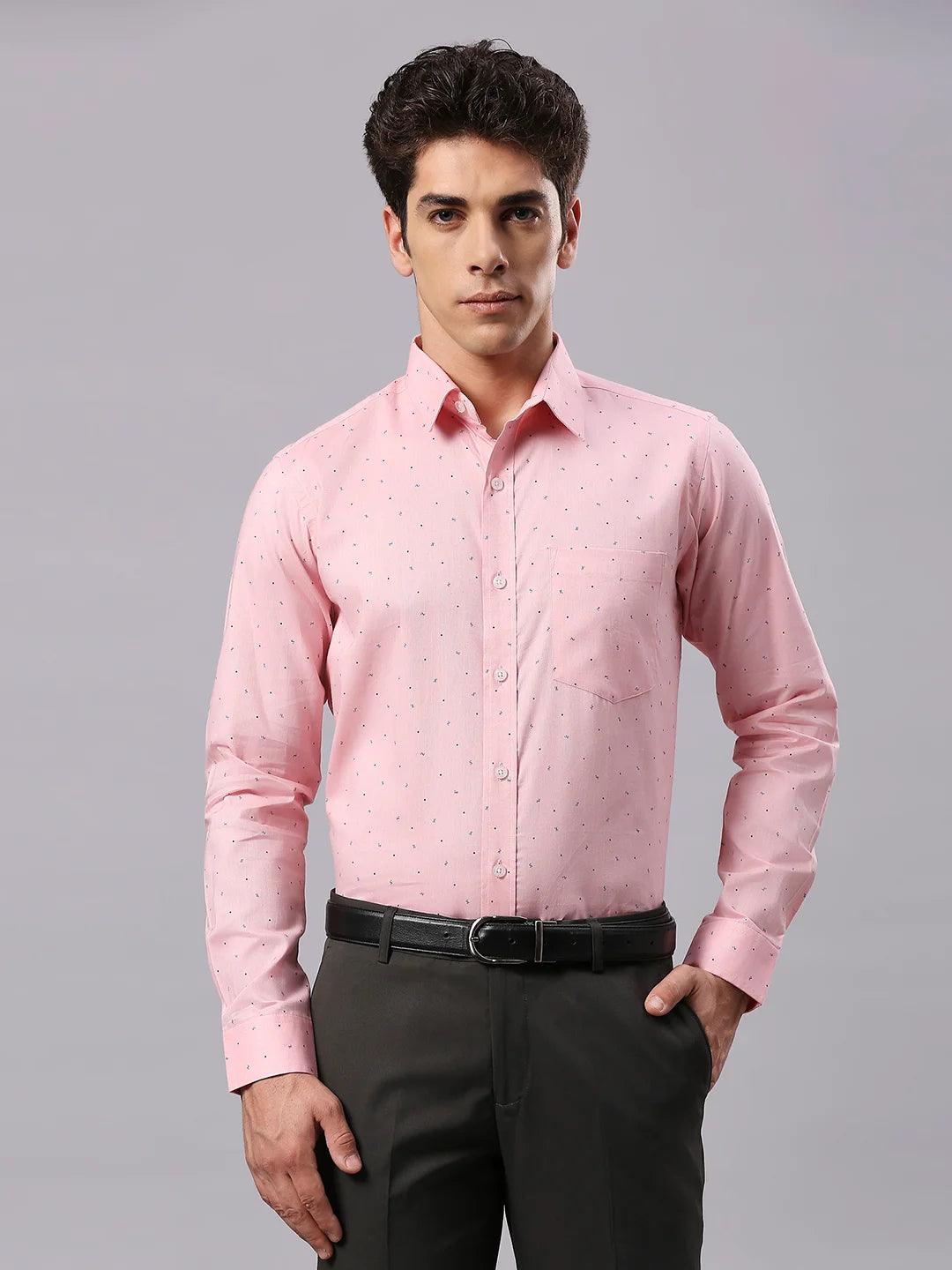 Pink Printed Shirt