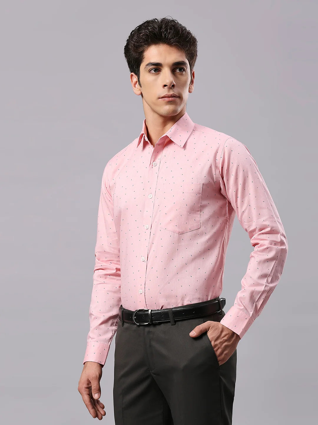 Pink Printed Shirt