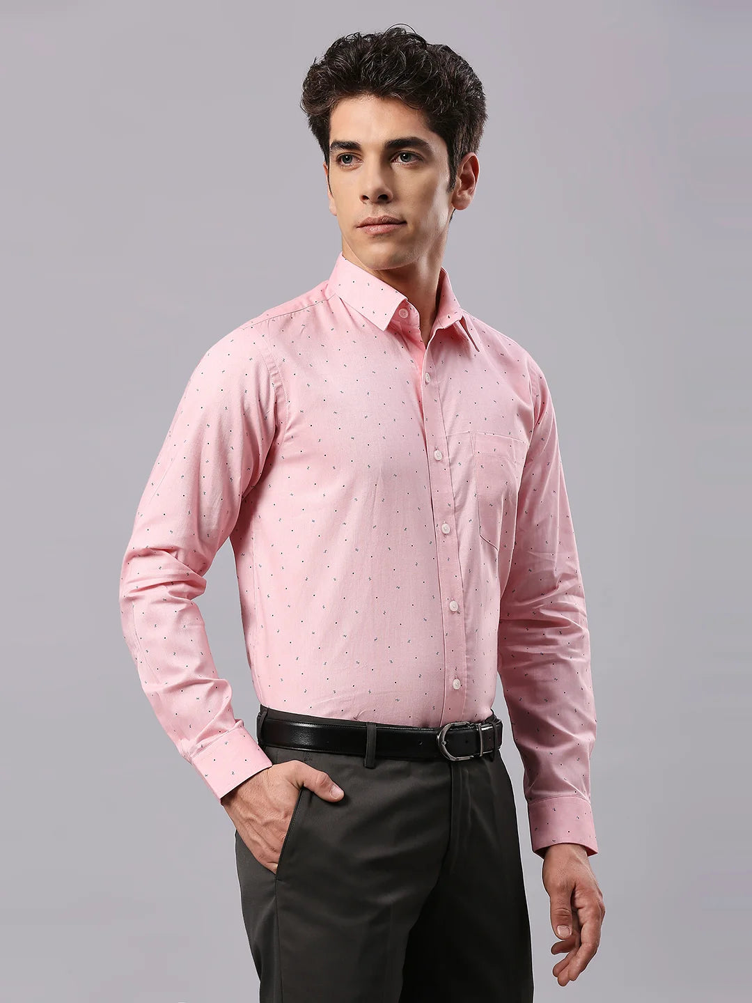 Pink Printed Shirt