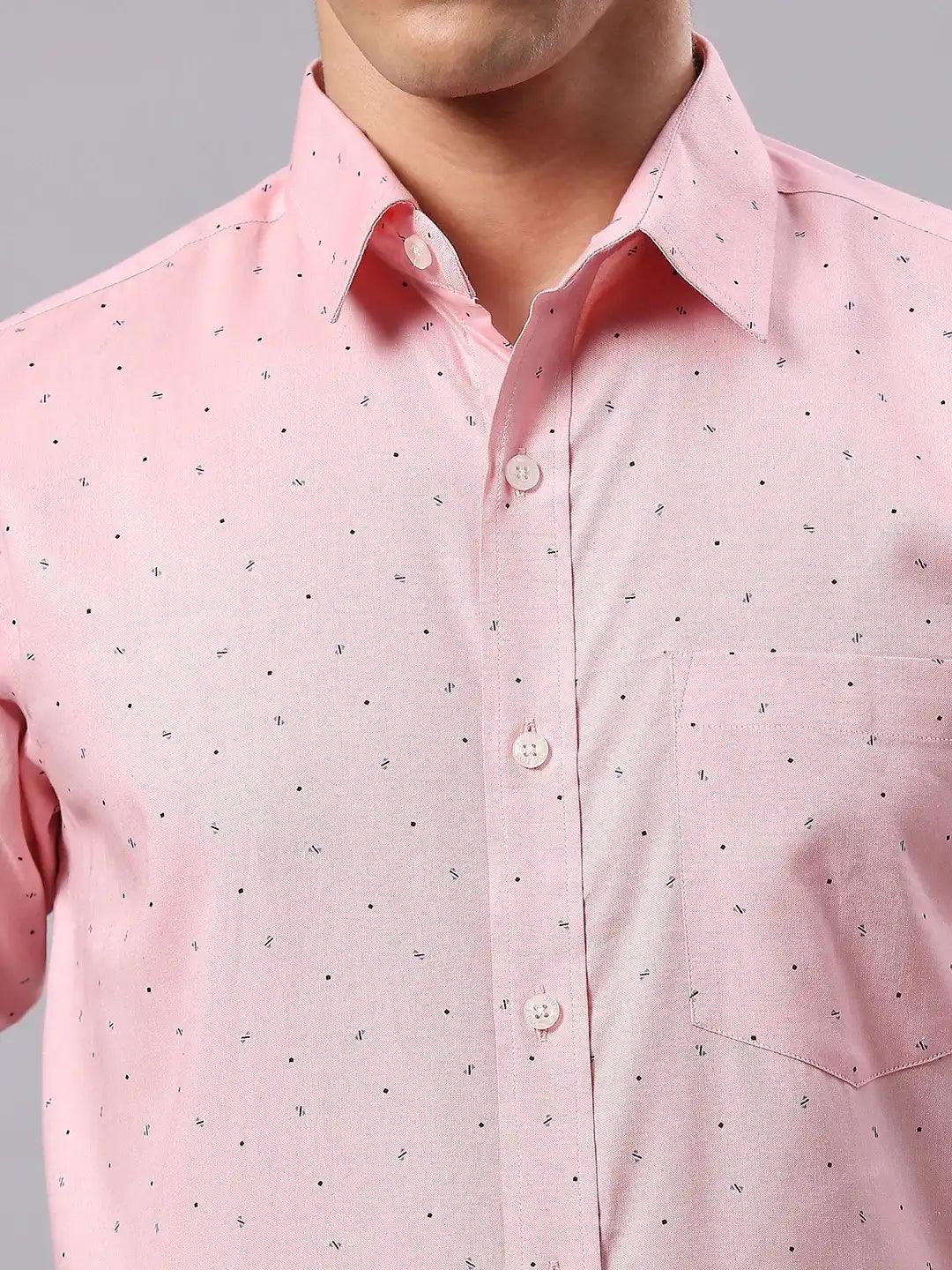 Pink Printed Shirt