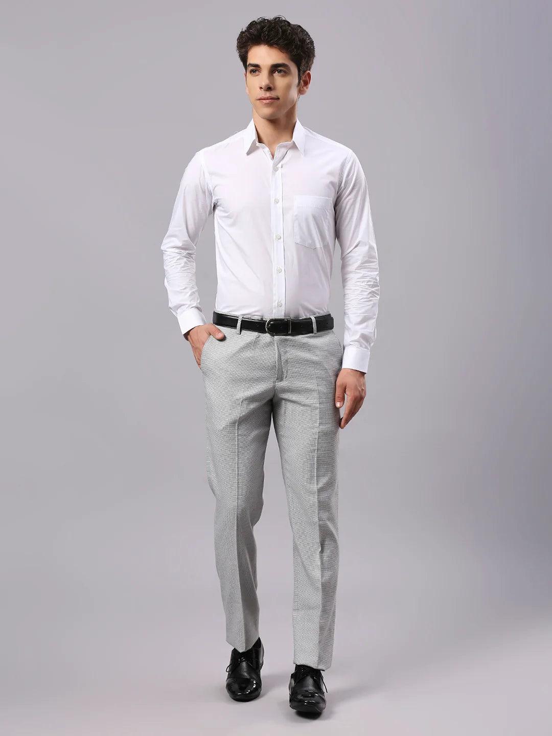 White Solid Shirt