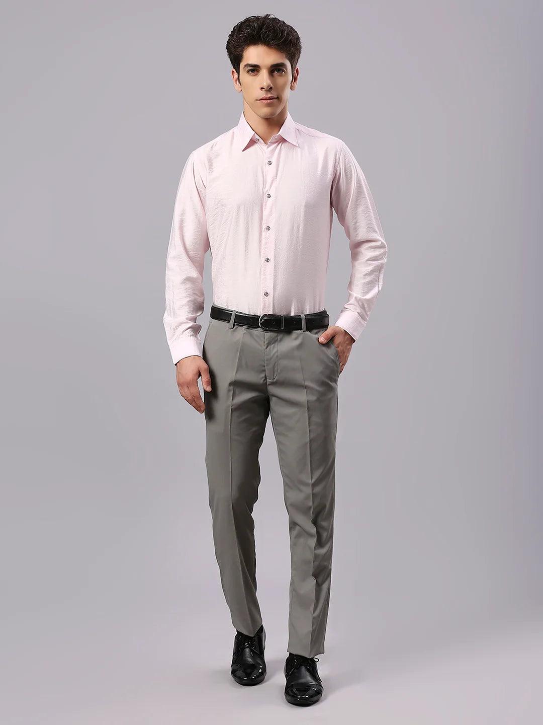 Pink Solid Shirt