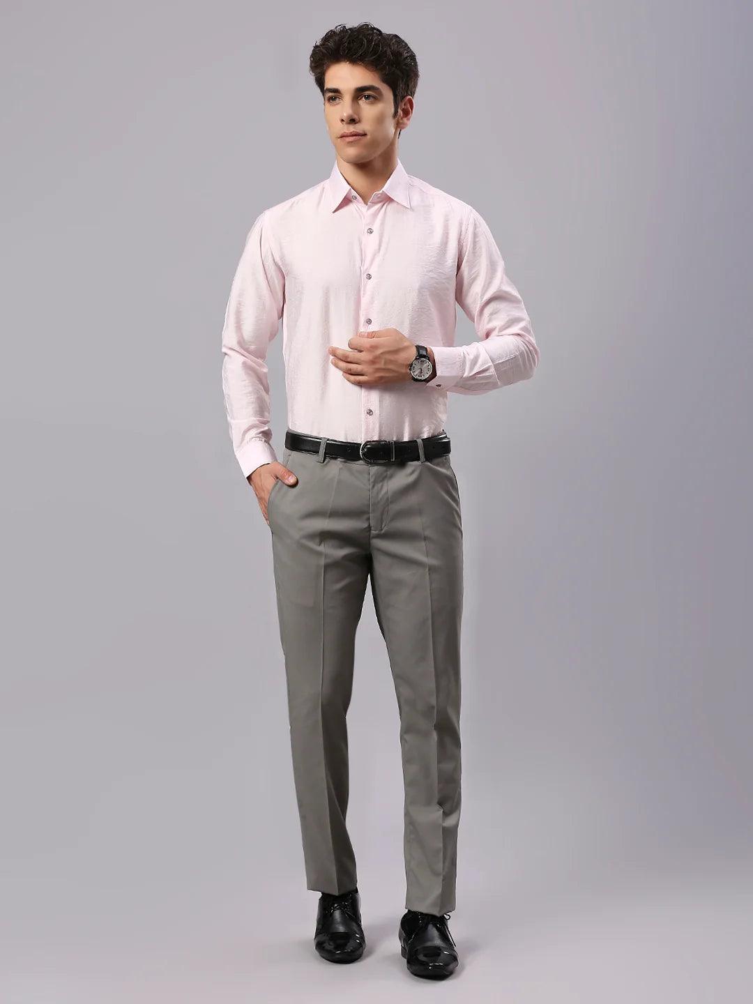 Pink Solid Shirt