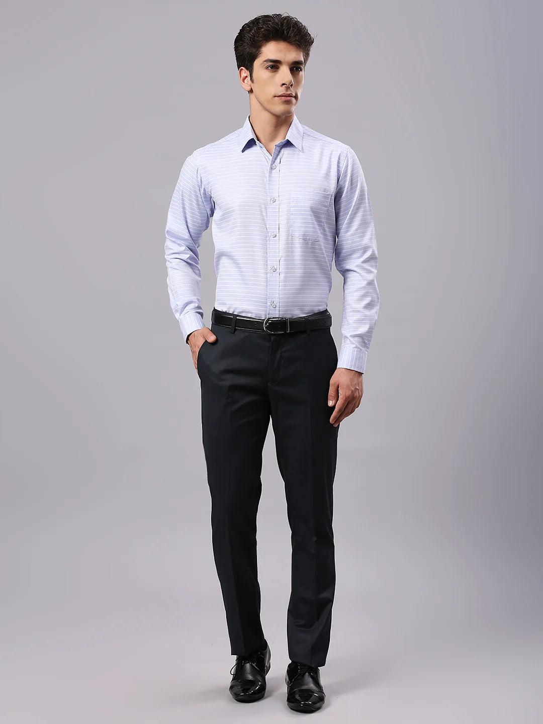 Blue Striped Shirt