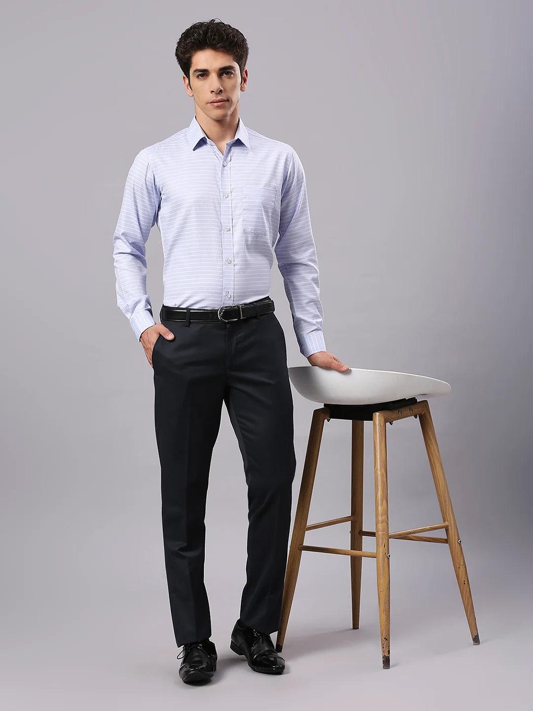 Blue Striped Shirt