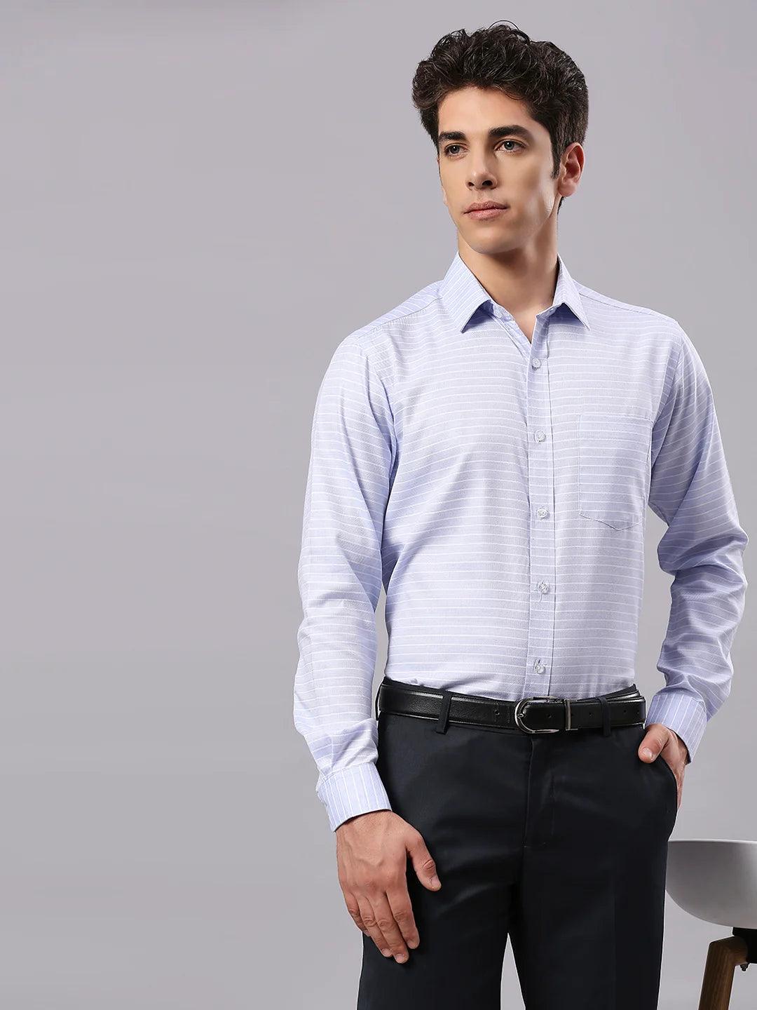 Blue Striped Shirt