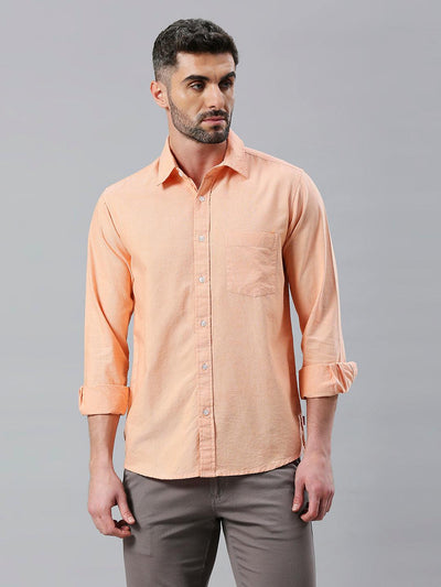 Orange Oxford Shirt