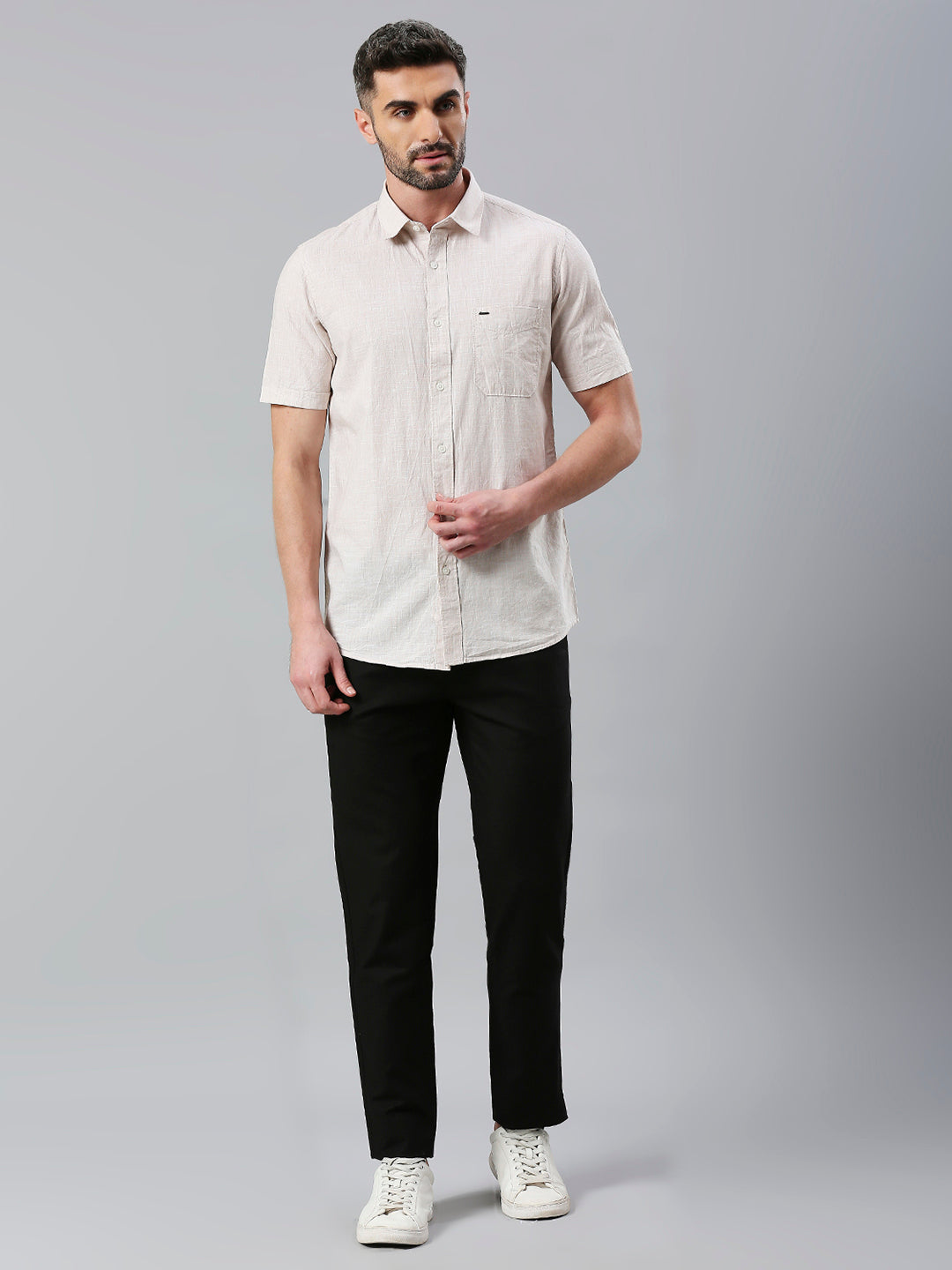 Khaki Plain Shirt