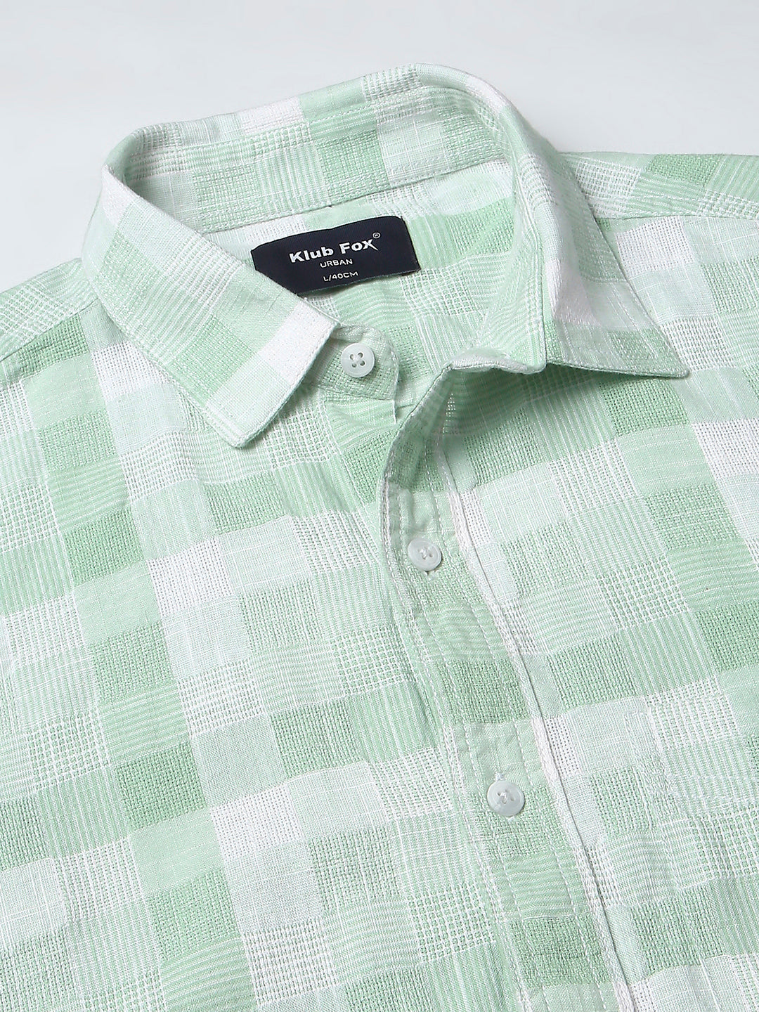 Green Checkered Shirt