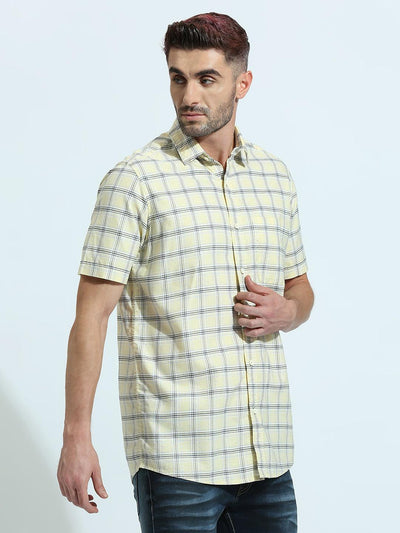 Yellow Checkered Shirt