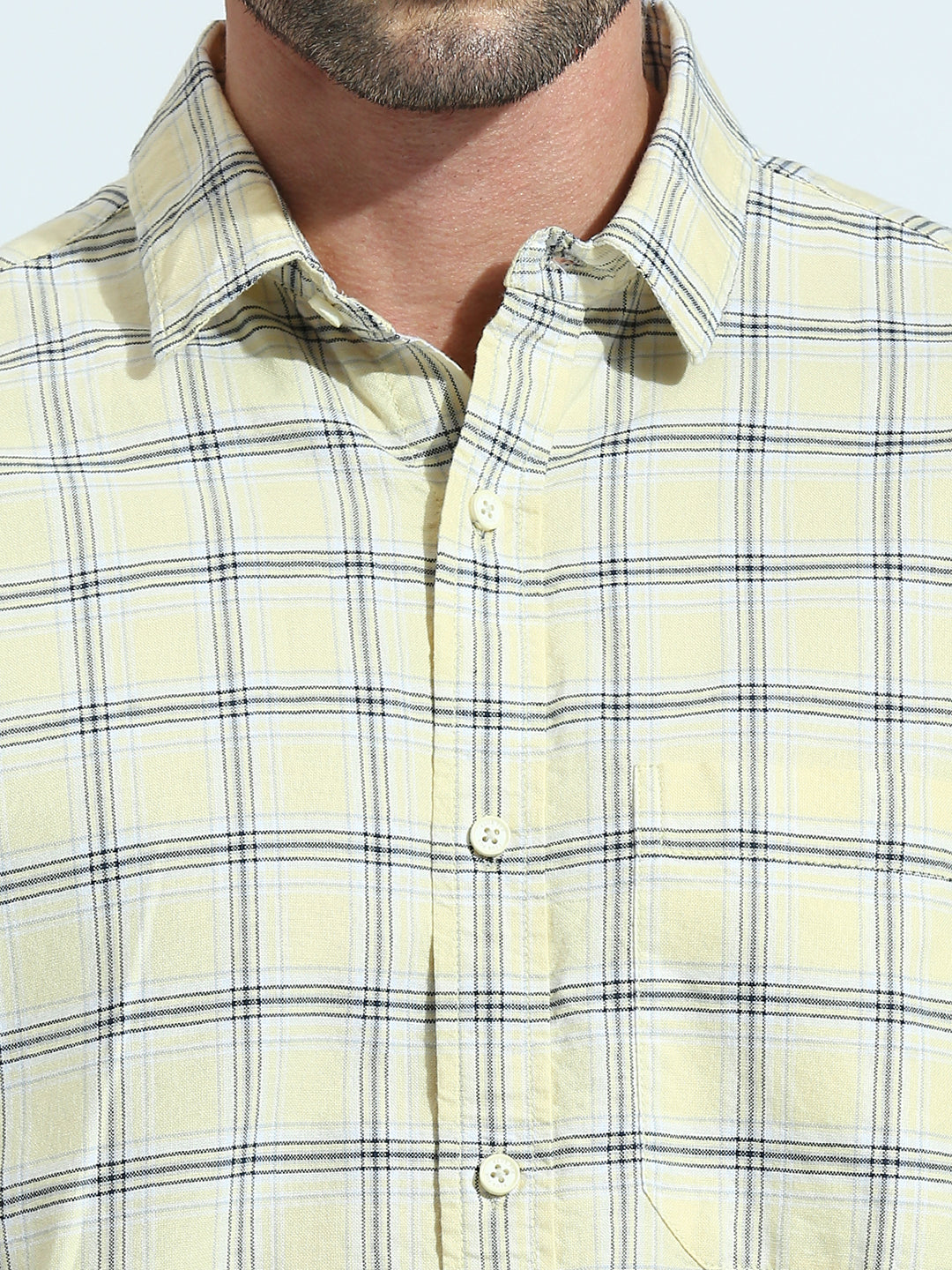 Yellow Checkered Shirt