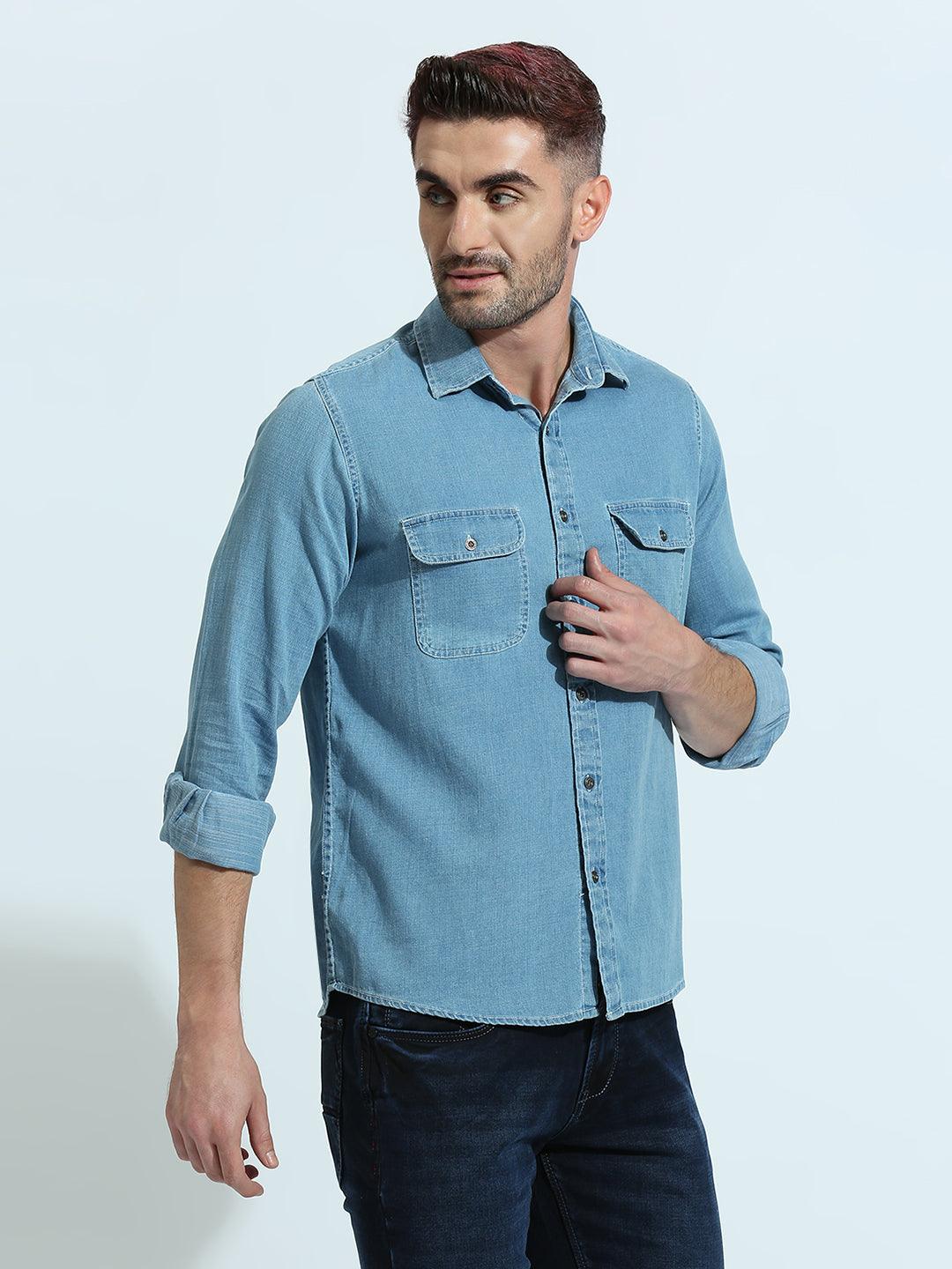 Indigo Plain Shirt