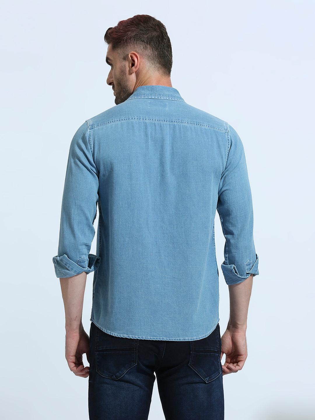 Indigo Plain Shirt