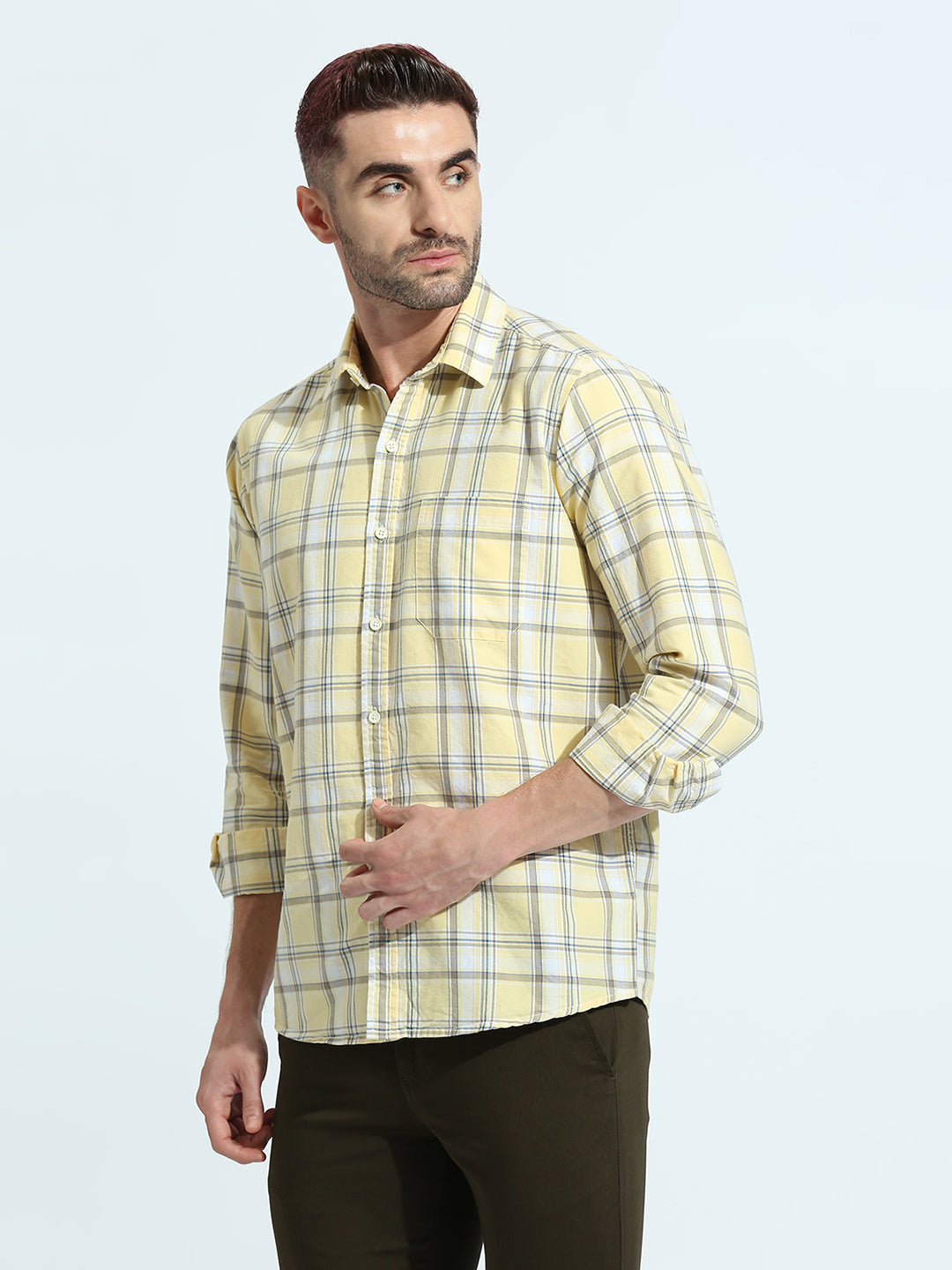 Mango Checkered Shirt