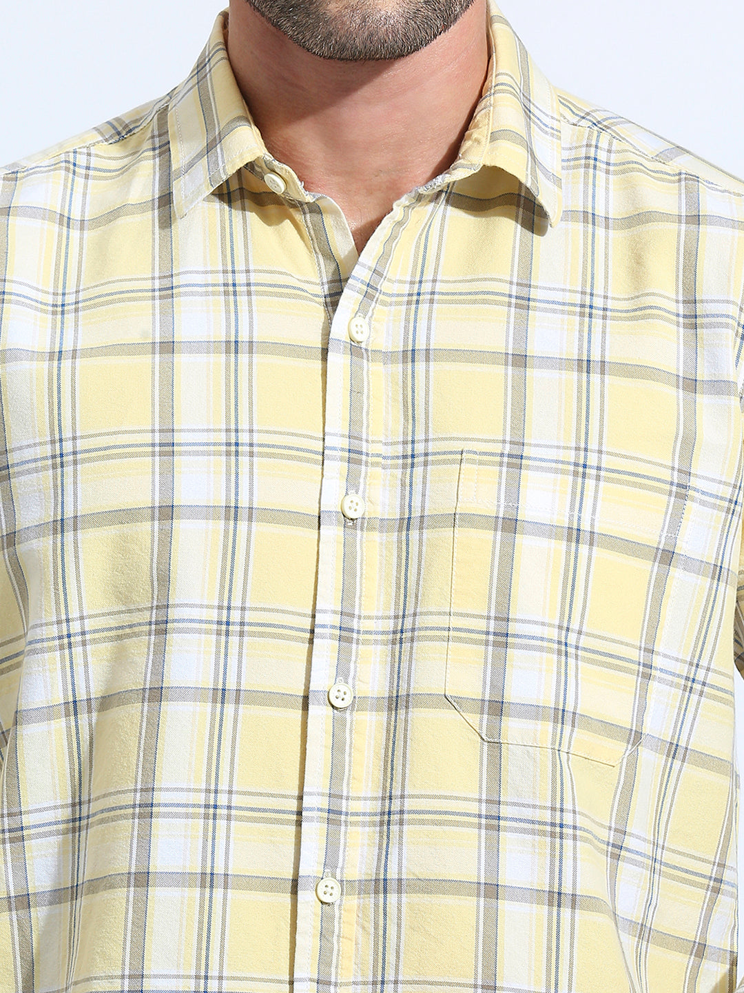 Mango Checkered Shirt