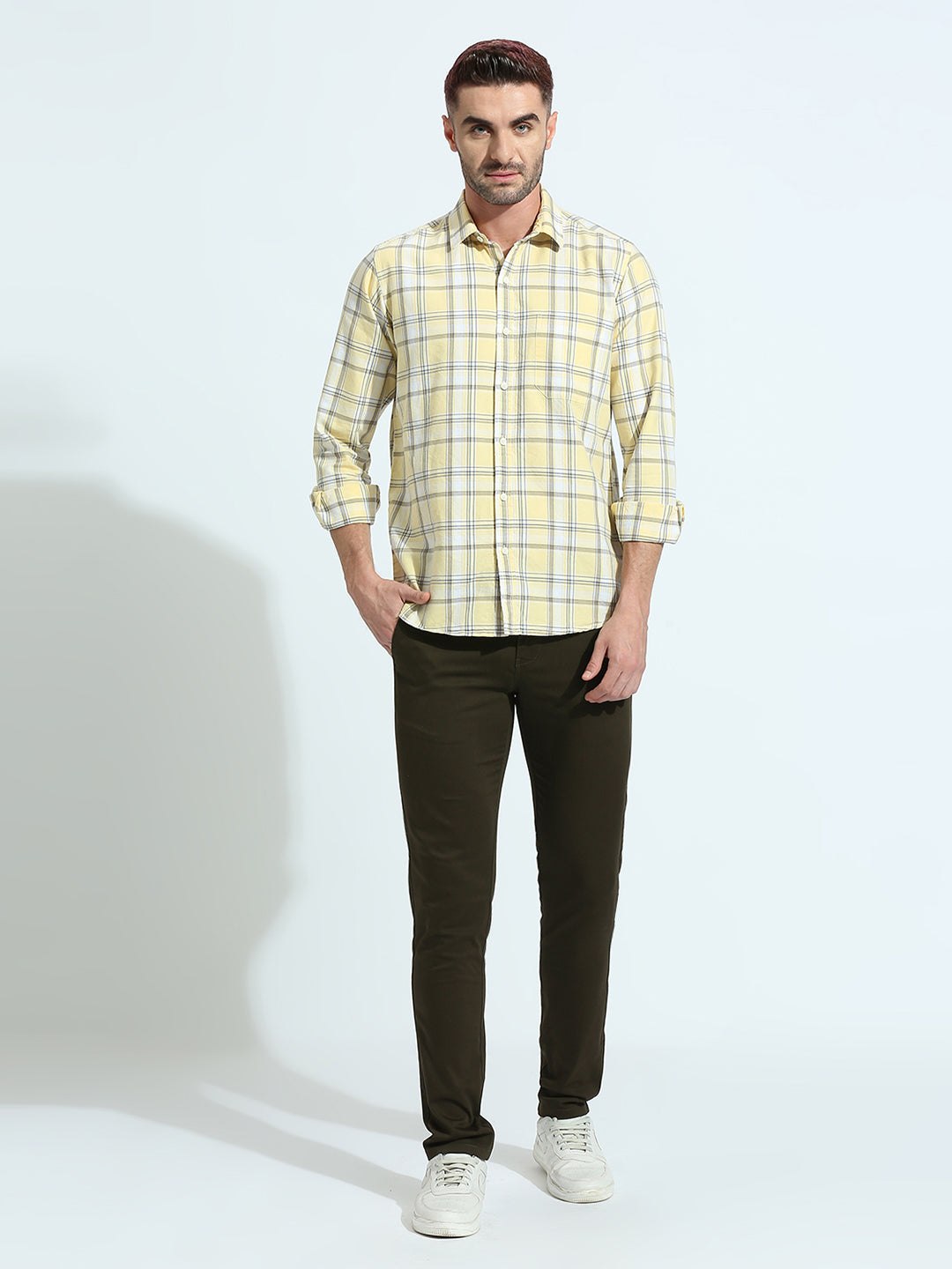 Mango Checkered Shirt